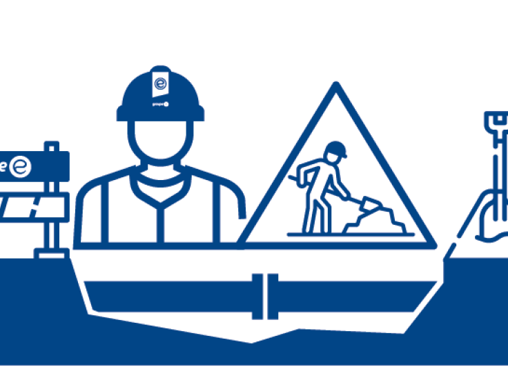 Travaux chauffage à distance Groupe E